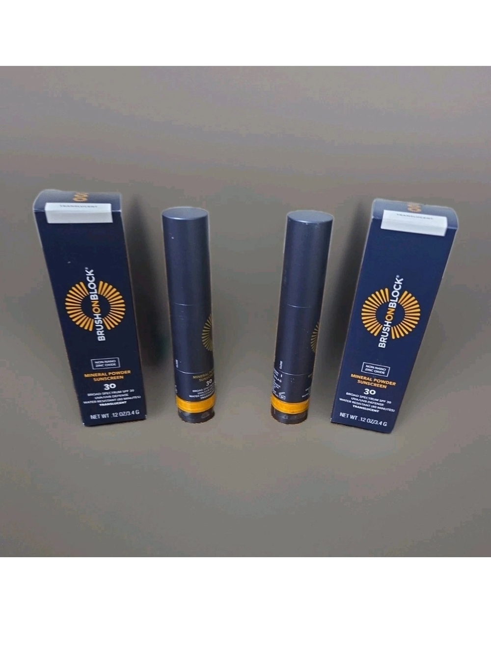 Brush On Block SPF 30 Mineral Powder Sunscreen Lot of 2
